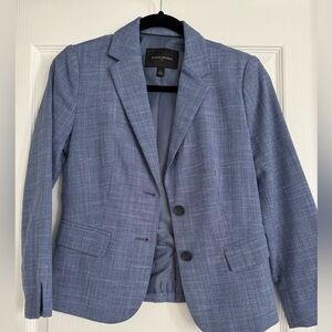 Banana Republic Factory, blazer, size 0, blue